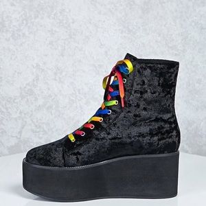 rainbow platform shoes forever 21
